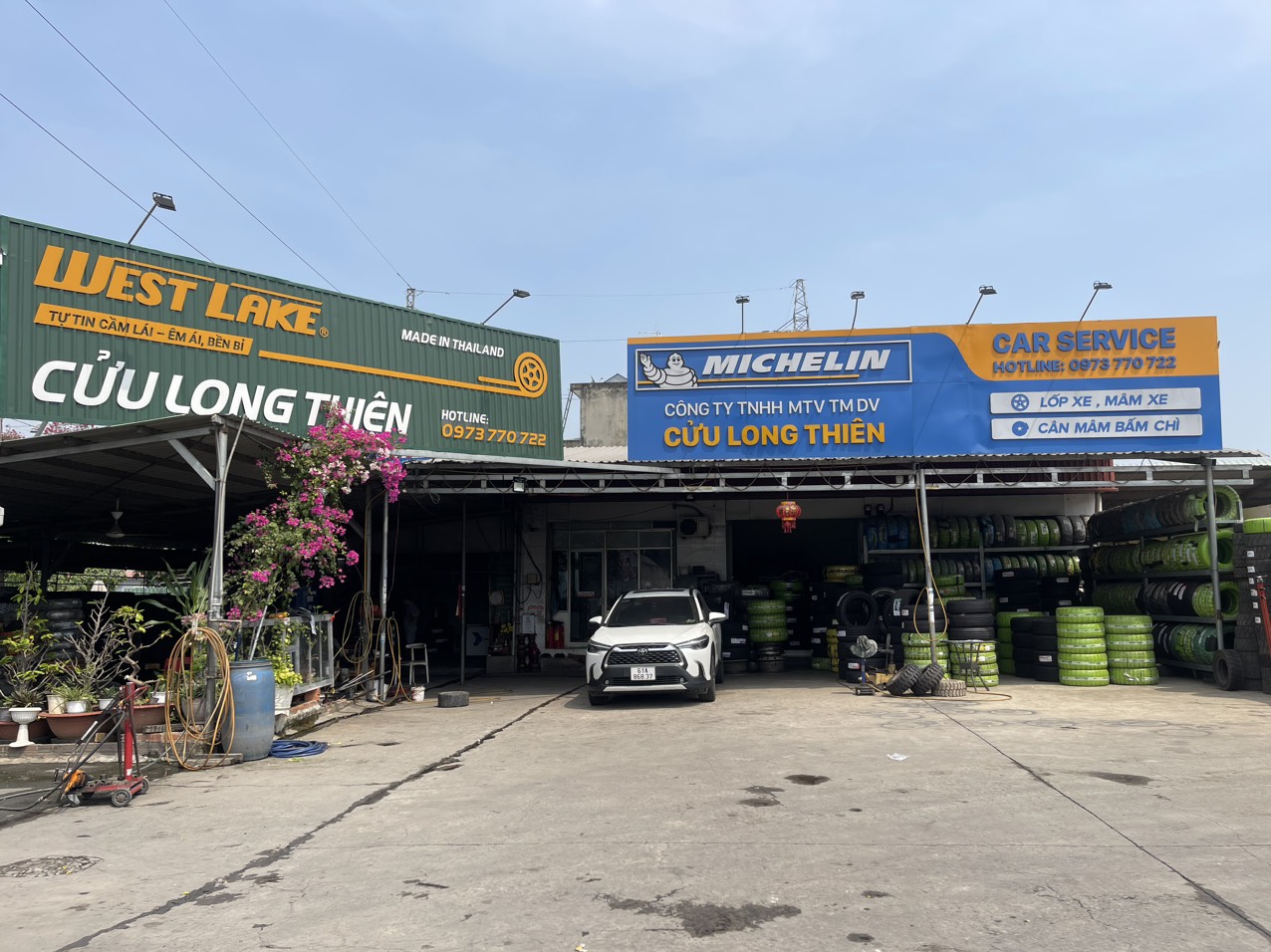 CỬU LONG THIÊN - THAY LỐP XE BÌNH DƯƠNG